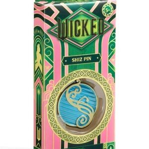 4/$20 - Wicked Shiz Pin with Blue & Gold Design